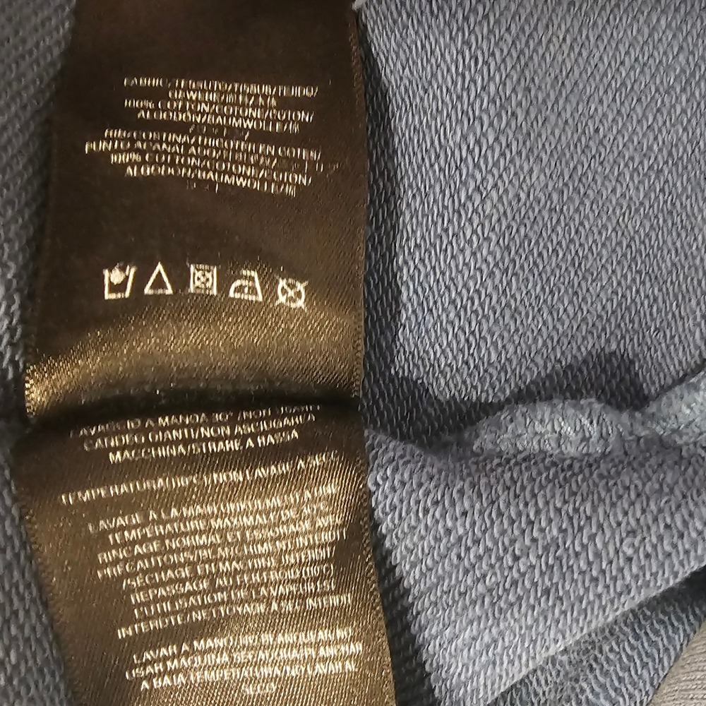 Saint Tears Hoodie‎ Men's Xl Blue Graphic Print Pullover Sweatshirt, Streetwear - Picture 10 of 12